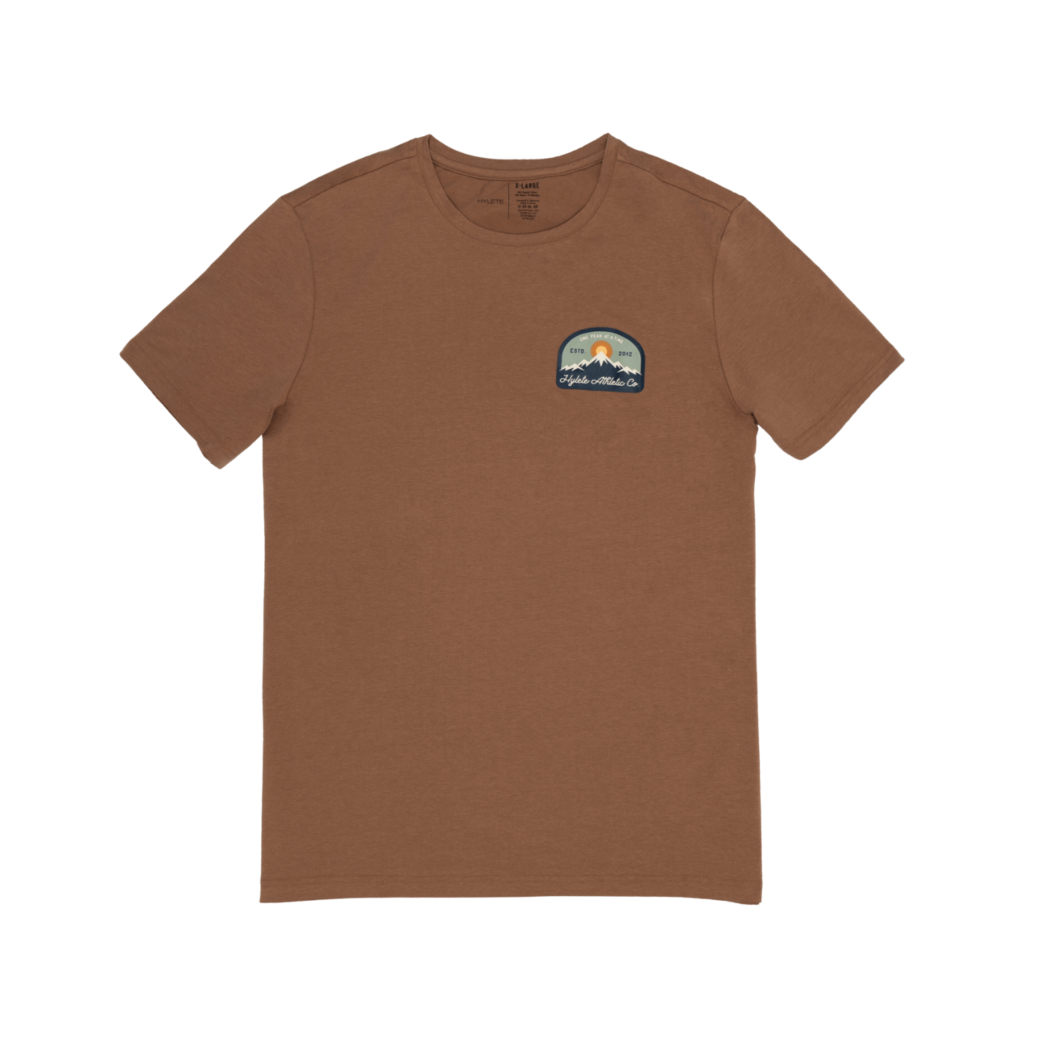 One Peak HY-Blend Crew Tee Raw Umber